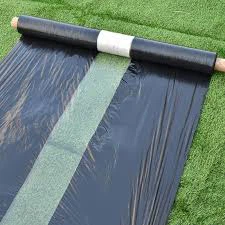 Svart og hvitt mulching ark